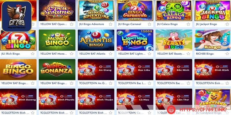 Chơi tại CF789 thoải mái chọn phiên bản xổ số yêu thích