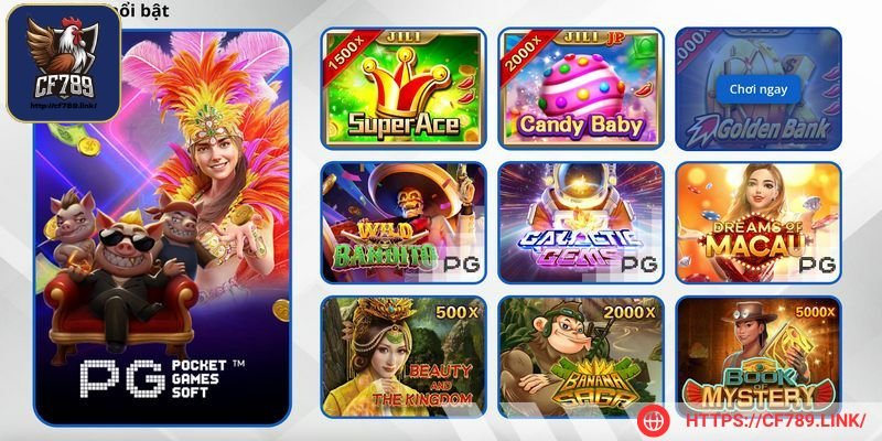 Truy cập trang chủ chính thức của nhà cái CF789